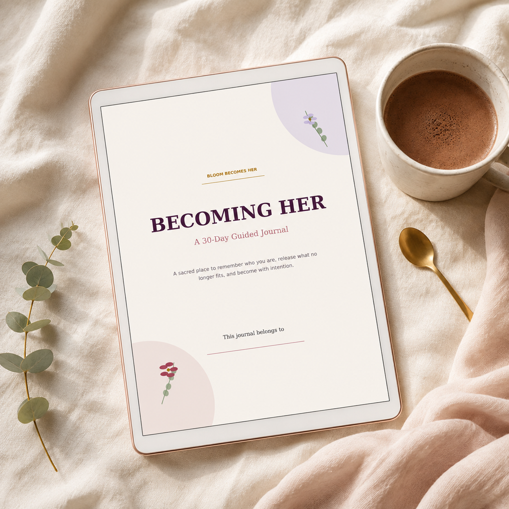 Becoming Her: A 30-Day Guided Digital Journal