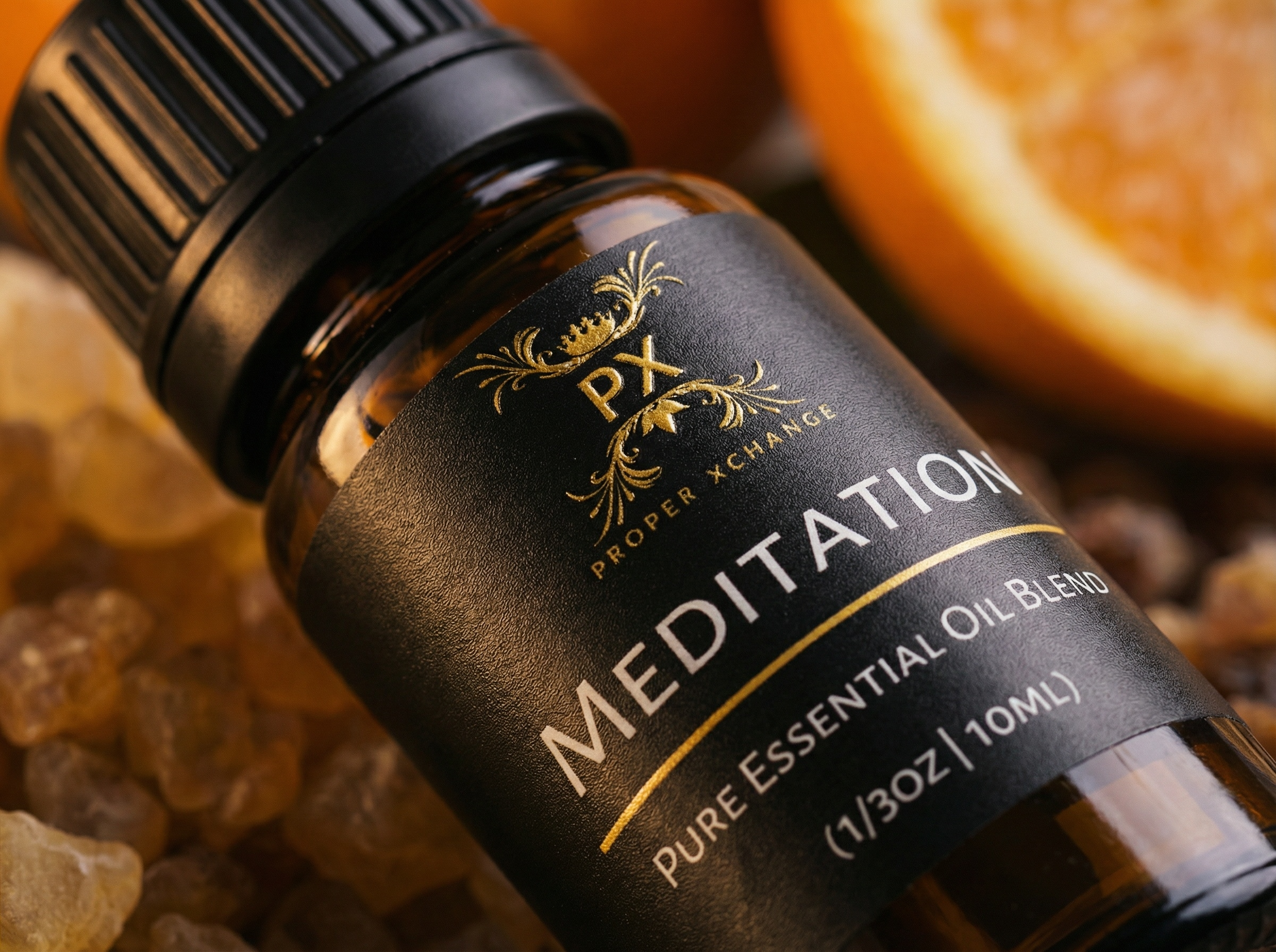 Meditation Essential Oil Blend – Sacred Grounding & Spiritual Clarity