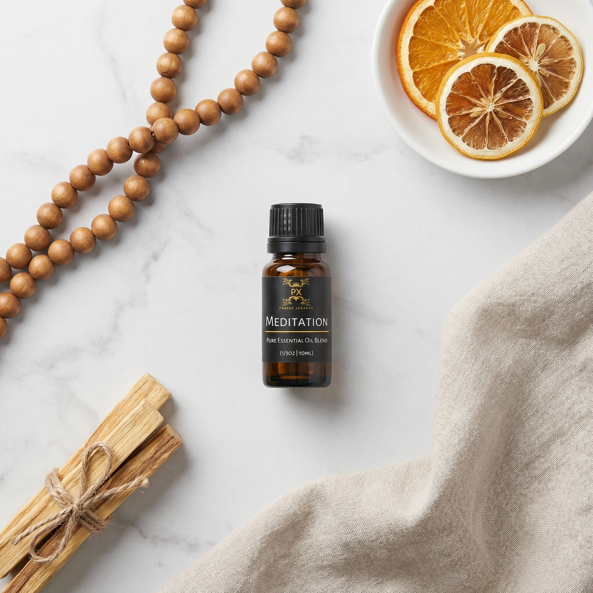 Meditation Essential Oil Blend – Sacred Grounding & Spiritual Clarity