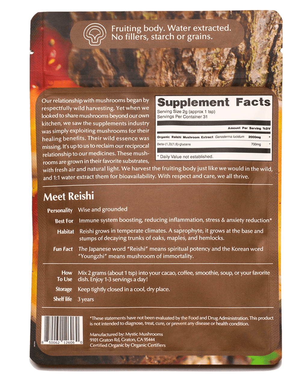 Reishi Mushroom Extract