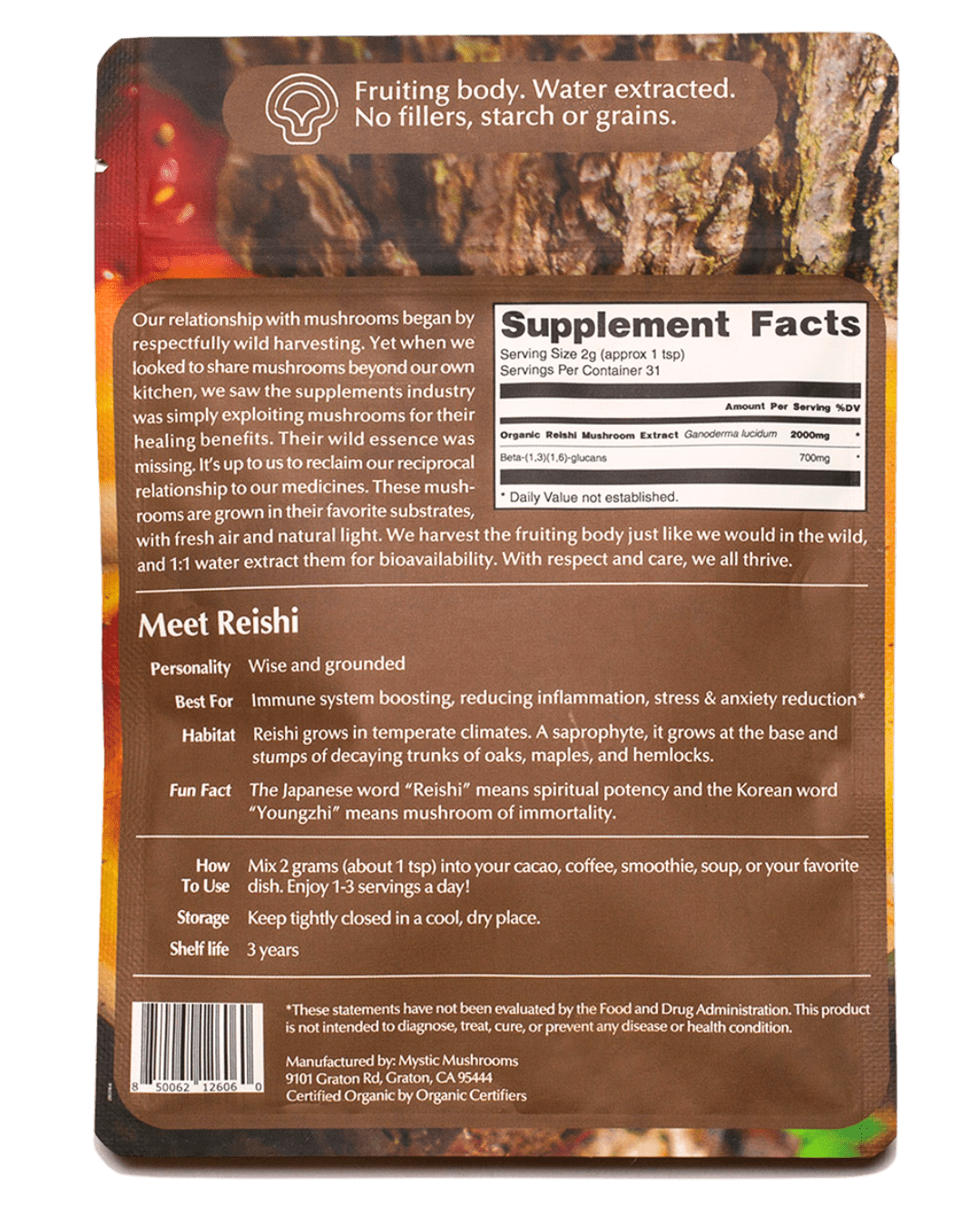 Reishi Mushroom Extract
