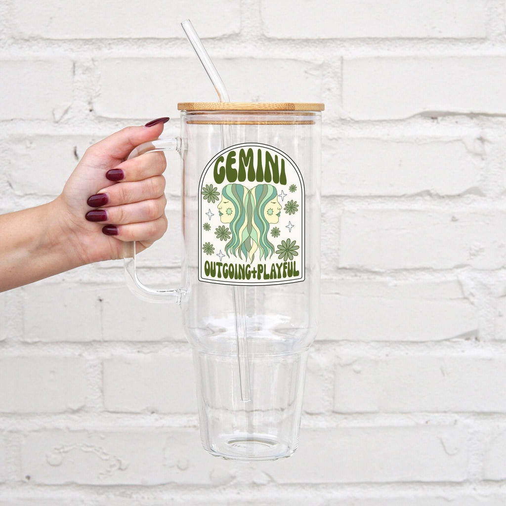 Zodiac Glass Cups & Tumblers
