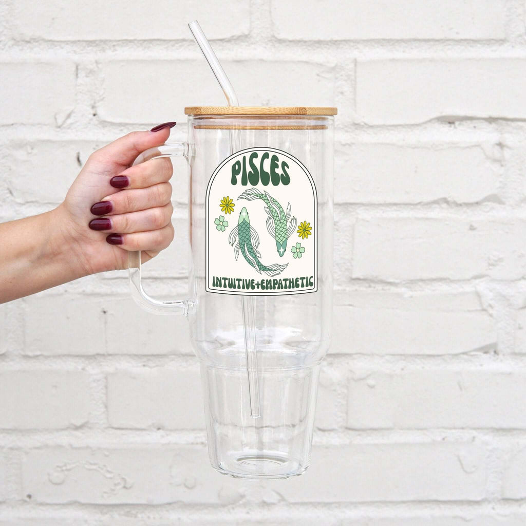 Zodiac Glass Cups & Tumblers