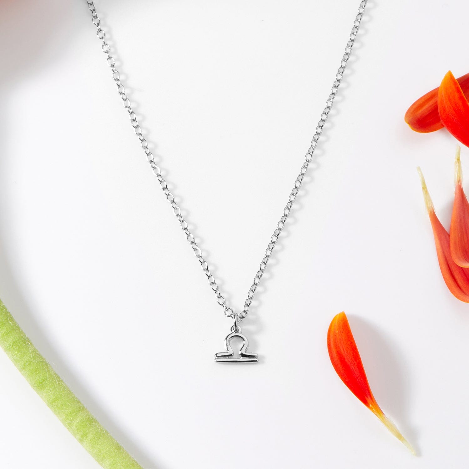 Celestial Libra Zodiac Necklace