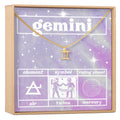 Celestial Gemini Zodiac Necklace