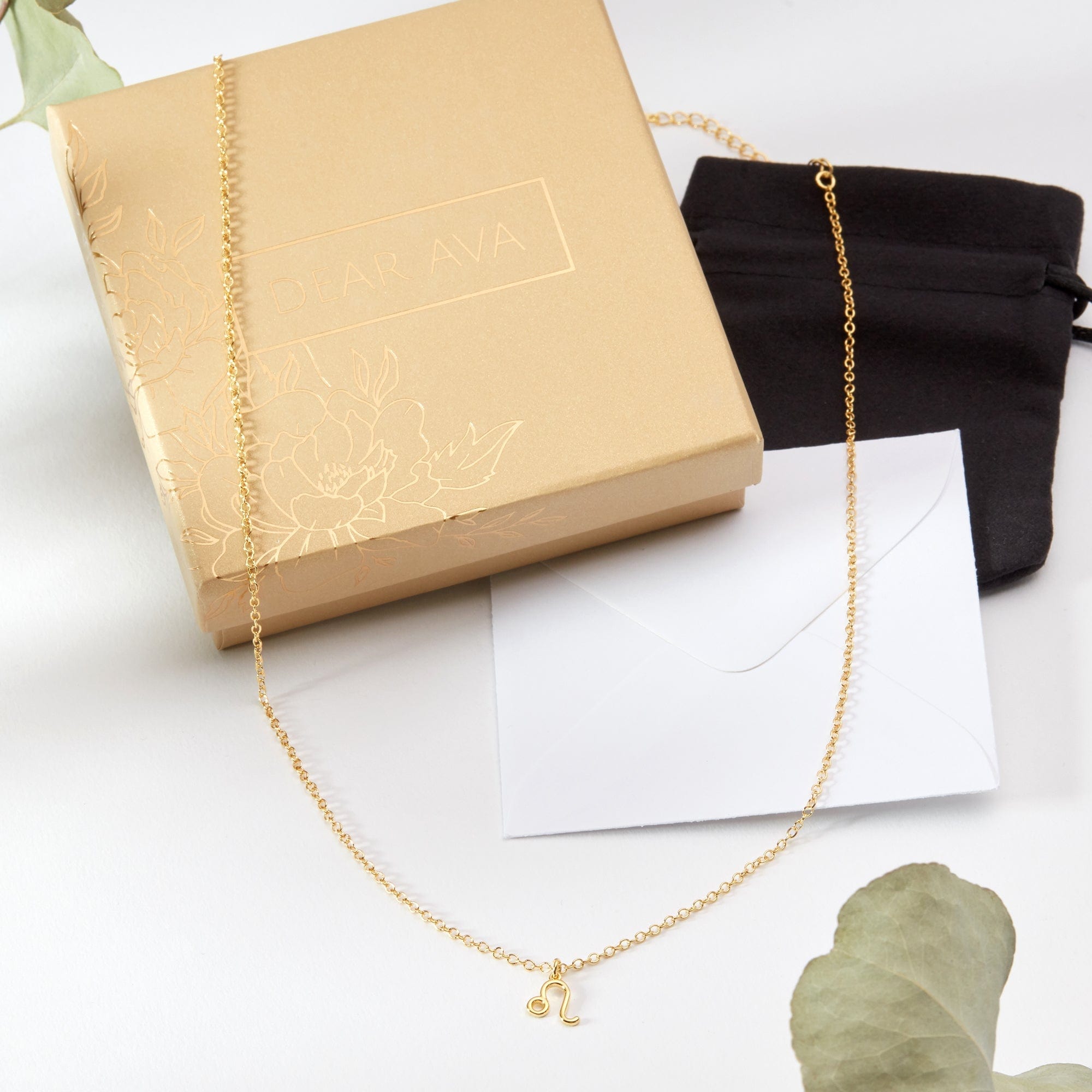 Celestial Leo Zodiac Necklace