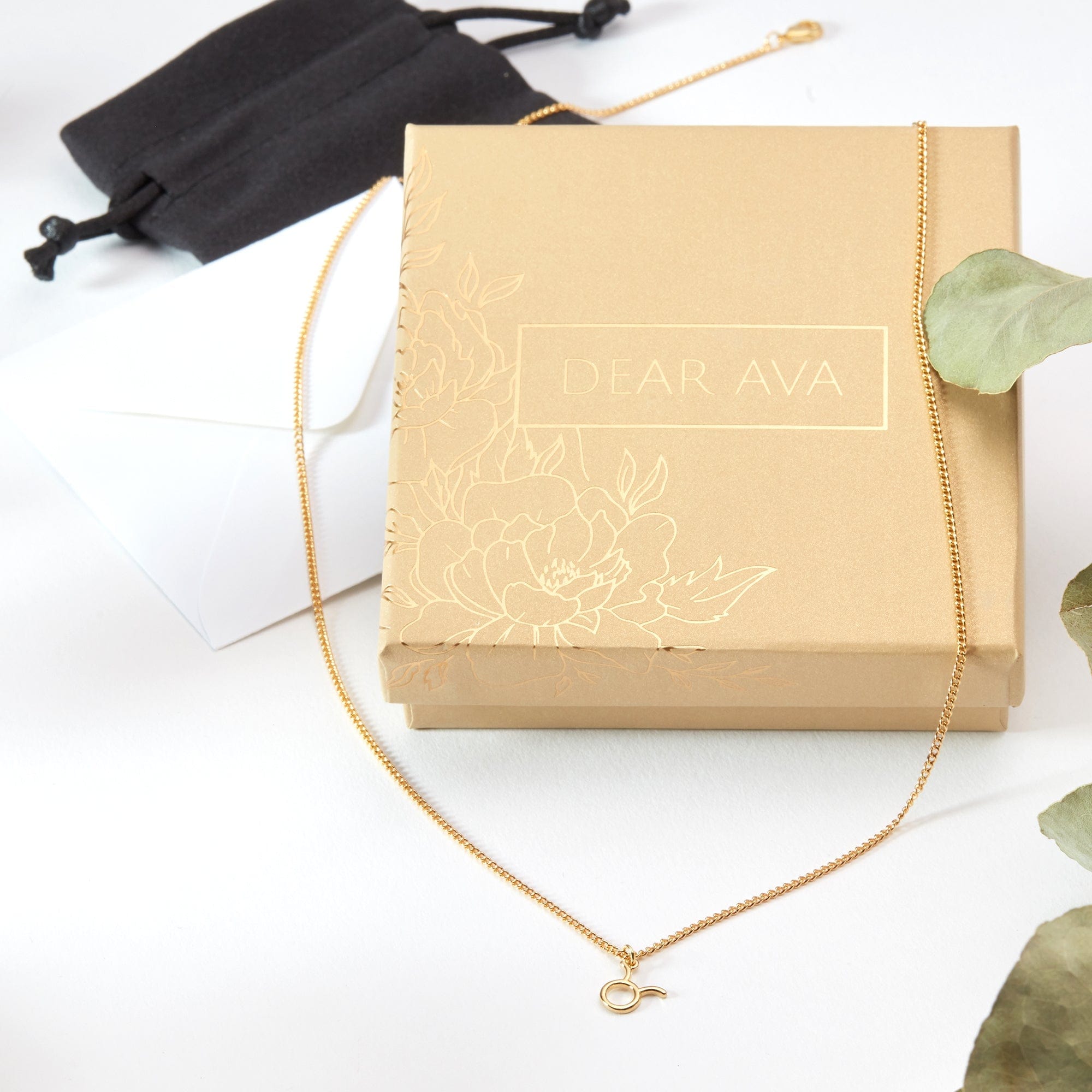 Celestial Taurus Zodiac Necklace