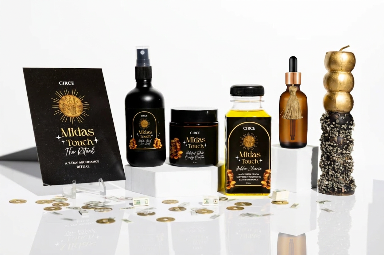 Midas Touch Ritual Collection — Abundance Set
